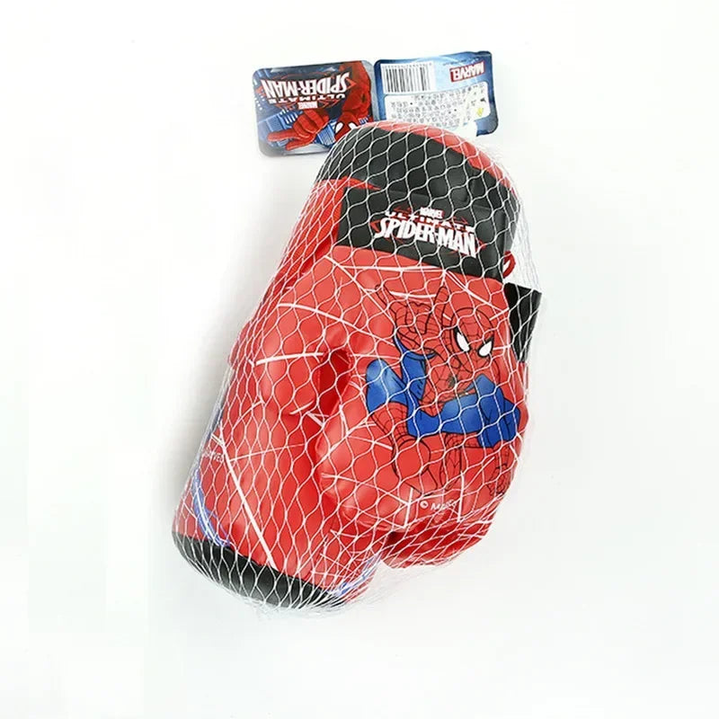 Spider Man ChildrenS Mini Boxing Set GloveBag Anime Cartoon Cute Sports Toy Physical Training Boy Girl Birthday X-Mas Gift Kid