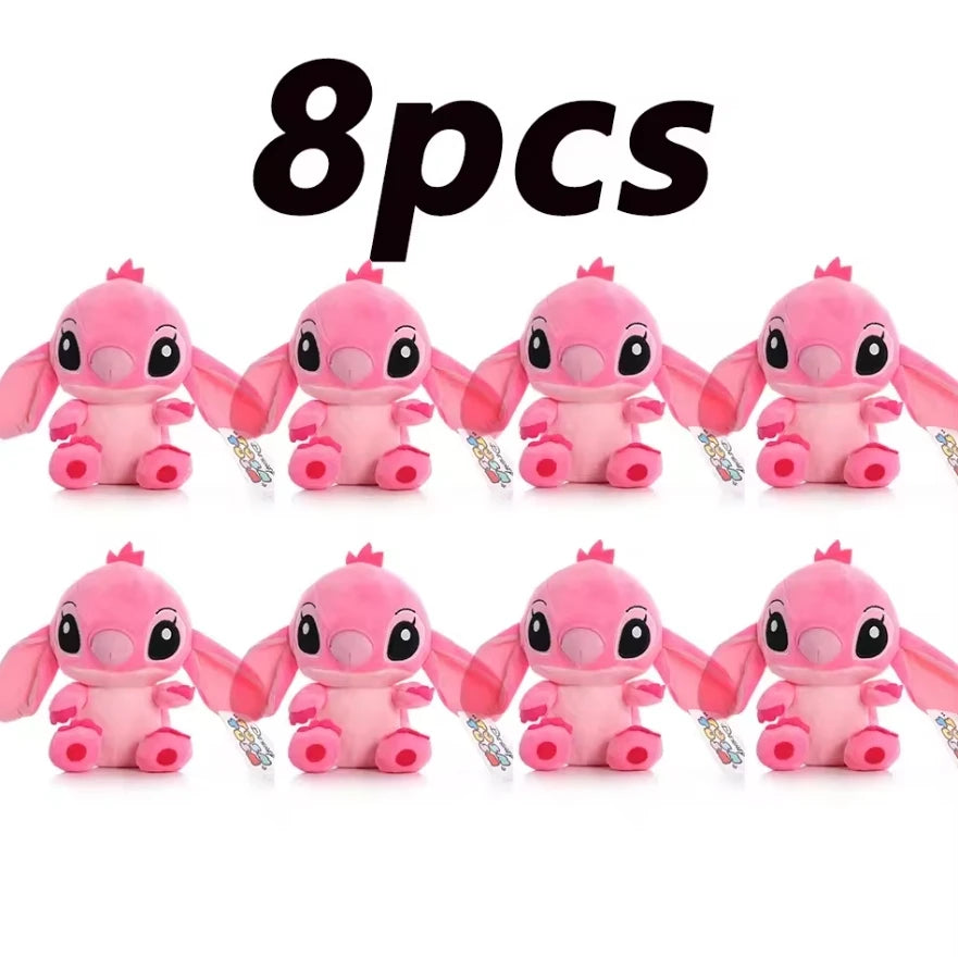 12cm 20cm 25cm Stitch Stuffed Plush Models Cartoon Stuffed Plush Dolls Anime Plush Baby Toys Kawaii Kids Birthday Gift - Zecs shopping