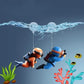 Fish Tank Diver Ornaments Landscape Decoration Aquarium Gifts Popular Floating, Hayao Miyazaki Blue Fatty with Ball and Line - Zecs shopping
