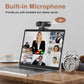 4K Full HD Webcam with Microphone – USB Autofocus Camera for PC & Laptop