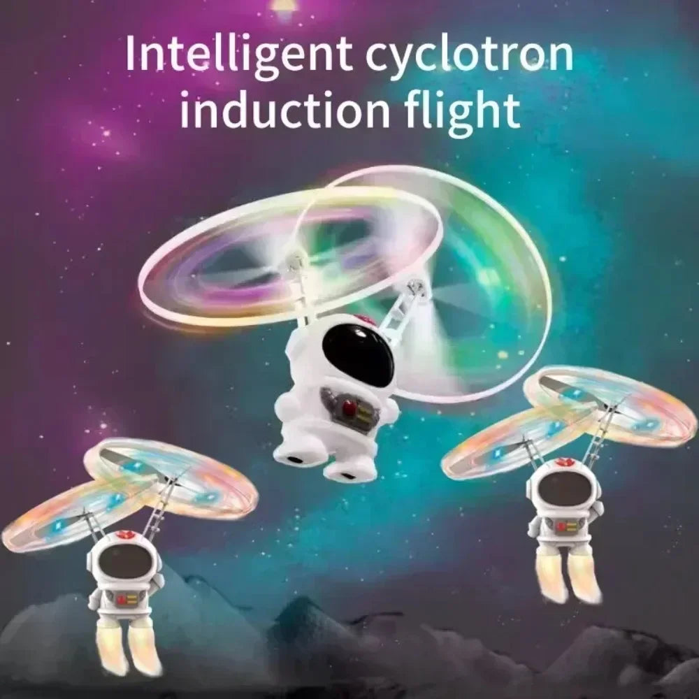 Levitating Luminous Flying Robot Astronaut Toy Aircraft Hand-controlled Premium & Affordable