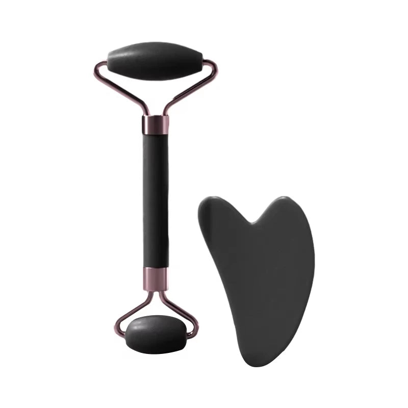 Resin Face & Neck Roller 🌸✨ | Eye Massage Tool & Gua Sha Board for Skincare & Relaxation