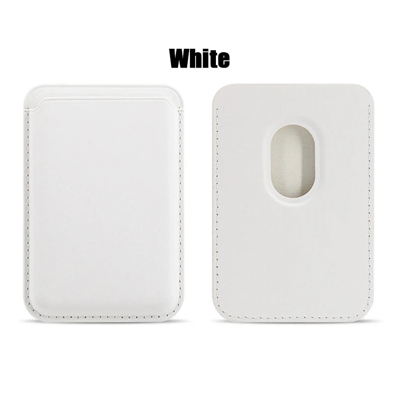 Leather Wallet Case For iPhone 15 Pro Max Magsafe Wallet Leather Compatible For iPhone 14 13 12 Card Holder with MagSafe Magnet - Zecs shopping