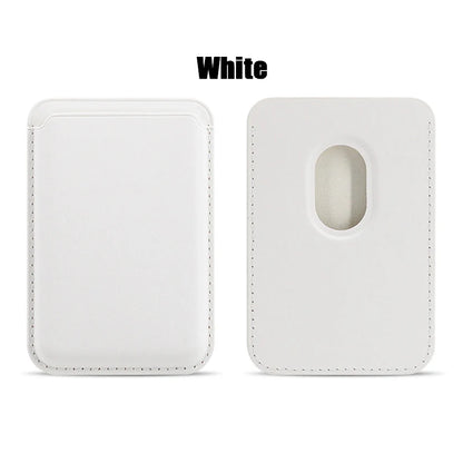 Leather Wallet Case For iPhone 15 Pro Max Magsafe Wallet Leather Compatible For iPhone 14 13 12 Card Holder with MagSafe Magnet - Zecs shopping