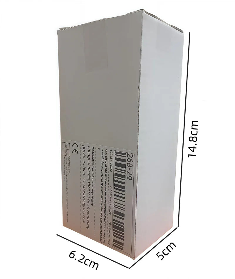 Glow-in-the-Dark Electric Rope Toy Fun Outdoor Play for Kids & Pets