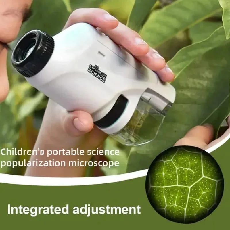 Handheld Microscope Kit Lab Led Light x x Premium & Affordable
