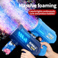 Electric LED Bubble Gun – Automatic Handheld Bubble Launcher for Kids