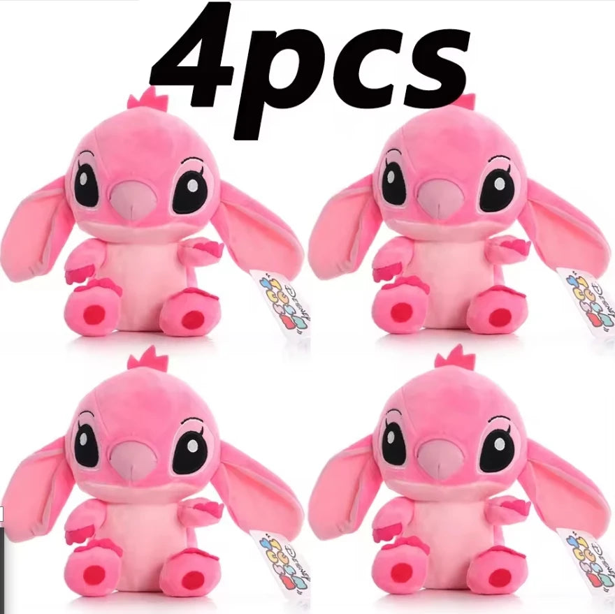 12cm 20cm 25cm Stitch Stuffed Plush Models Cartoon Stuffed Plush Dolls Anime Plush Baby Toys Kawaii Kids Birthday Gift - Zecs shopping