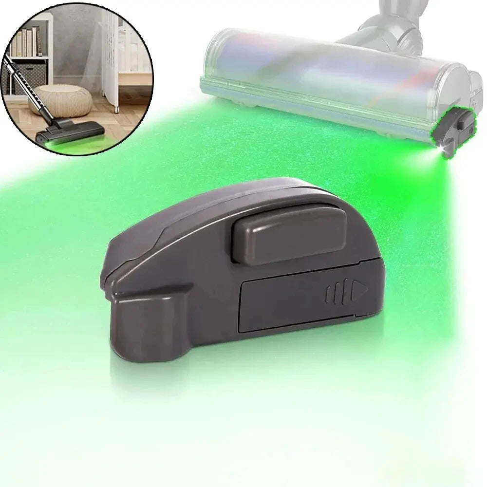 PC Vacuum Cleaner Dust Display LED Lamp Detect Microscopic Dust & Invisible Pet Hair Vacuum Cleaner AccessoriesNo Battery