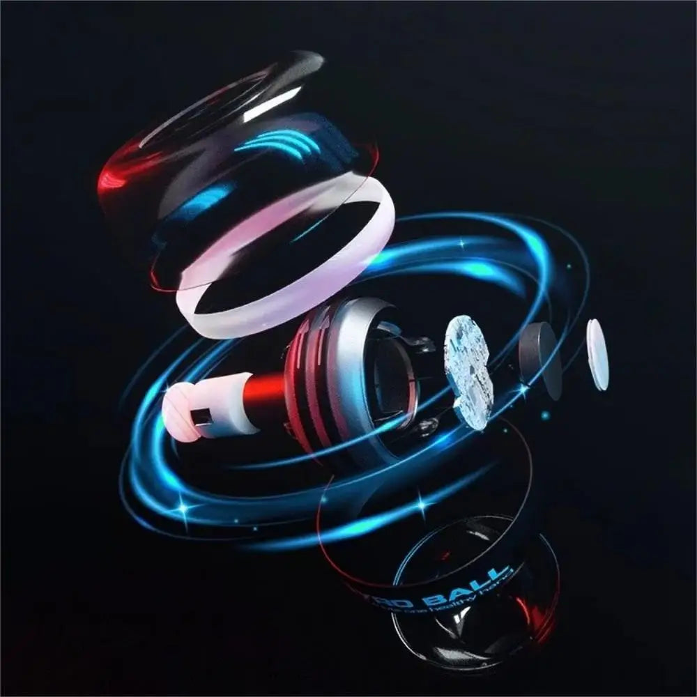 Powerball Forearm Exerciser Muscle Fitness Equipment Gyroscope Power Ball Gyro Wrist Booster Trainer Hand Exercise