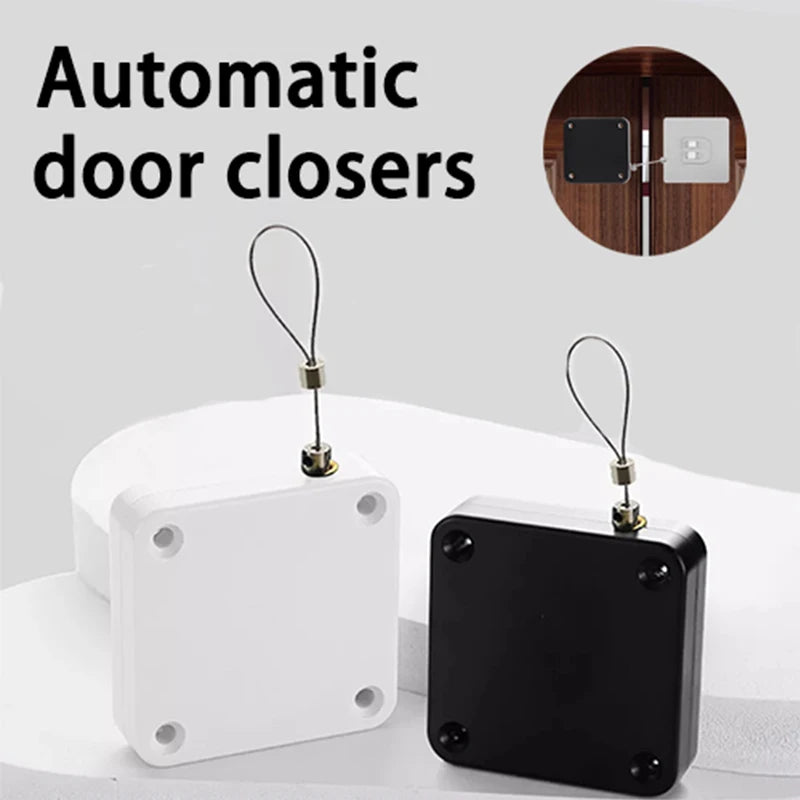 Punch Free Door Closer Automatic Sensor Door Closer G Force Pull for Wooden Door Sliding Door