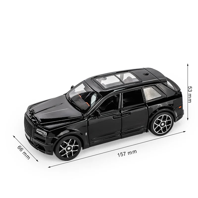 1:32 Luxury Business Car Model 🚘✨ – Mini Alloy Ride with Lights & Sound