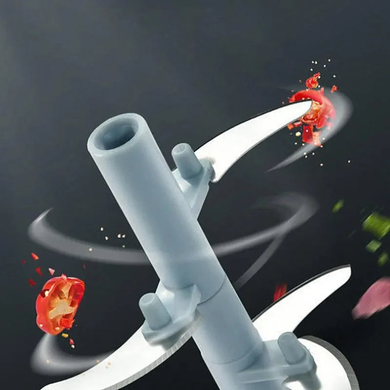 ML Manual Meat Mincer Garlic Chopper Rotate Garlic Press Crusher Vegetable Onion Cutter Kitchen Cooking Accessories