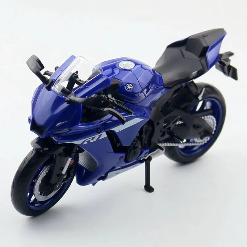 Yamaha YZF-RM Alloy Motorcycle Diecast Model Toy for Kids & Collectors