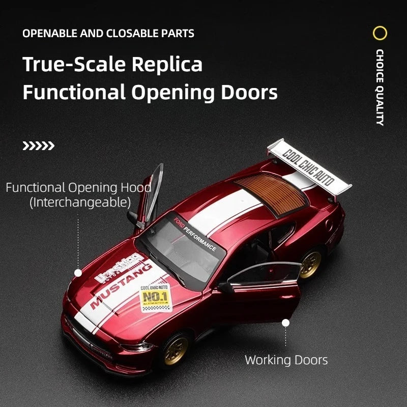 DIY Ford Mustang GT Custom Alloy Model Kit