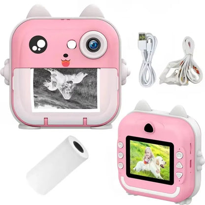 Kids Instant Print Camera – HD Mini Thermal Printing Digital Camera for Children