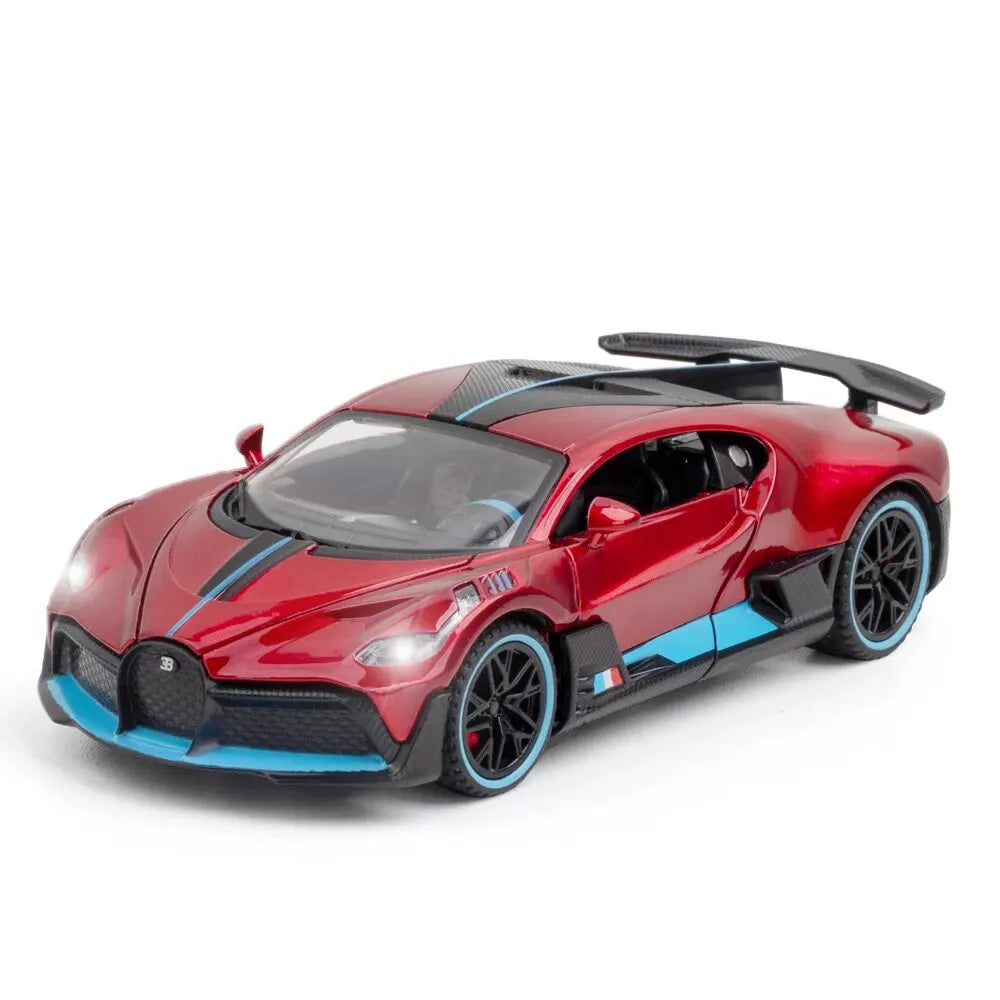 Model For Bugatti Metal Vehicle Racing Alloy Model Car Miniature Diecast