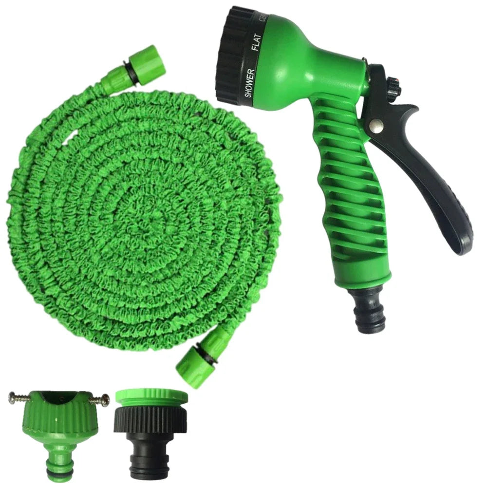 FT Expandable High-Pressure Magic Hose Water Spraying Functions Gun Durable Materials Home Garden Watering Tools