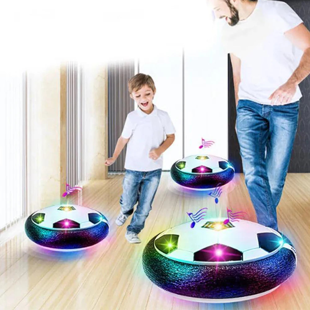 Hover Soccer Ball Toys for Children Electric Floating Football with LED Light Music Soccer Ball Outdoor Game Sport Toys for Kids - Zecs shopping