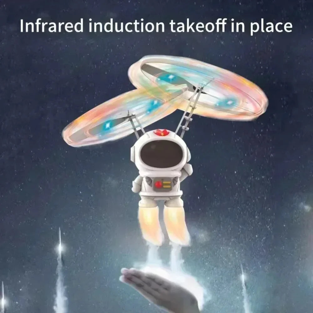 Levitating Luminous Flying Robot Astronaut Toy Aircraft Hand-controlled Premium & Affordable
