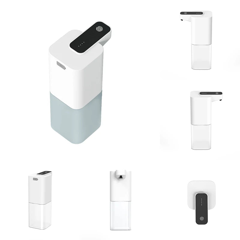 P Automatic Soap Dispenser Infrared Sensor Foam Hand Sanitizer USB Rechargeable Foaming Hand Soap Dispenser For Bathrooms