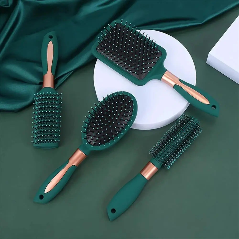 Marseilis Air Cushion Hair Brush 💆‍♀️✨ | Scalp Massage, Anti-Static Detangle & Salon Styling Tool