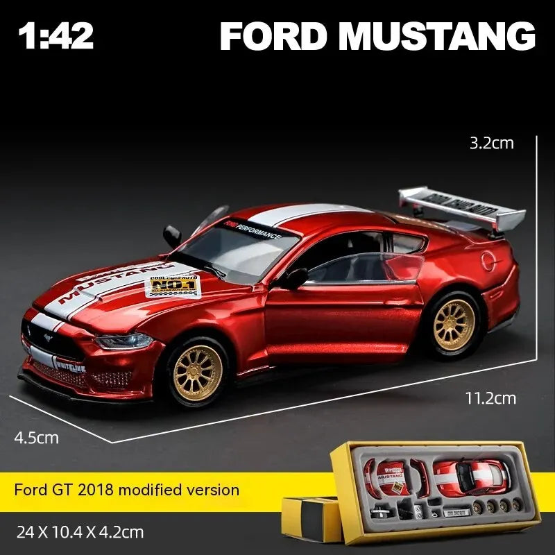 Cca Diy Customizable Scale Ford Mustang Alloy Premium & Affordable