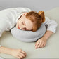Soft Foam Particle Travel Pillow – Cozy Neck Cushion for Car, Flight & Office Comfort