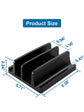 Adjustable Vertical Laptop Stand – Space-Saving Desktop Holder for MacBook, Tablets & Phones