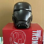 Iron Man MK5 Wearable Helmet – 1:1 Transforming Voice-Activated Electronic Collector’s Edition (Black)
