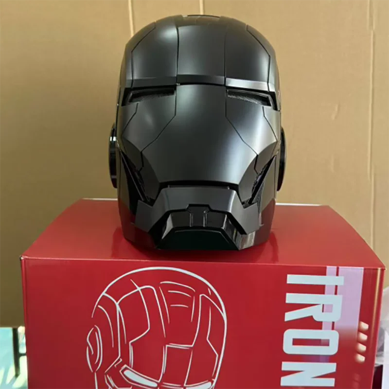 Iron Man MK5 Wearable Helmet – 1:1 Transforming Voice-Activated Electronic Collector’s Edition (Black)