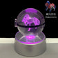 Pokemon 3D Crystal Ball LED Night Light – Pikachu, Gengar, Eevee & Mewtwo Collectible Lamp