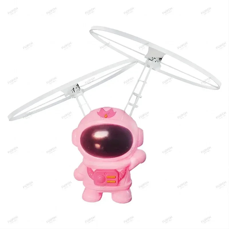 Levitating Luminous Flying Robot Astronaut Toy Aircraft Hand-controlled Premium & Affordable