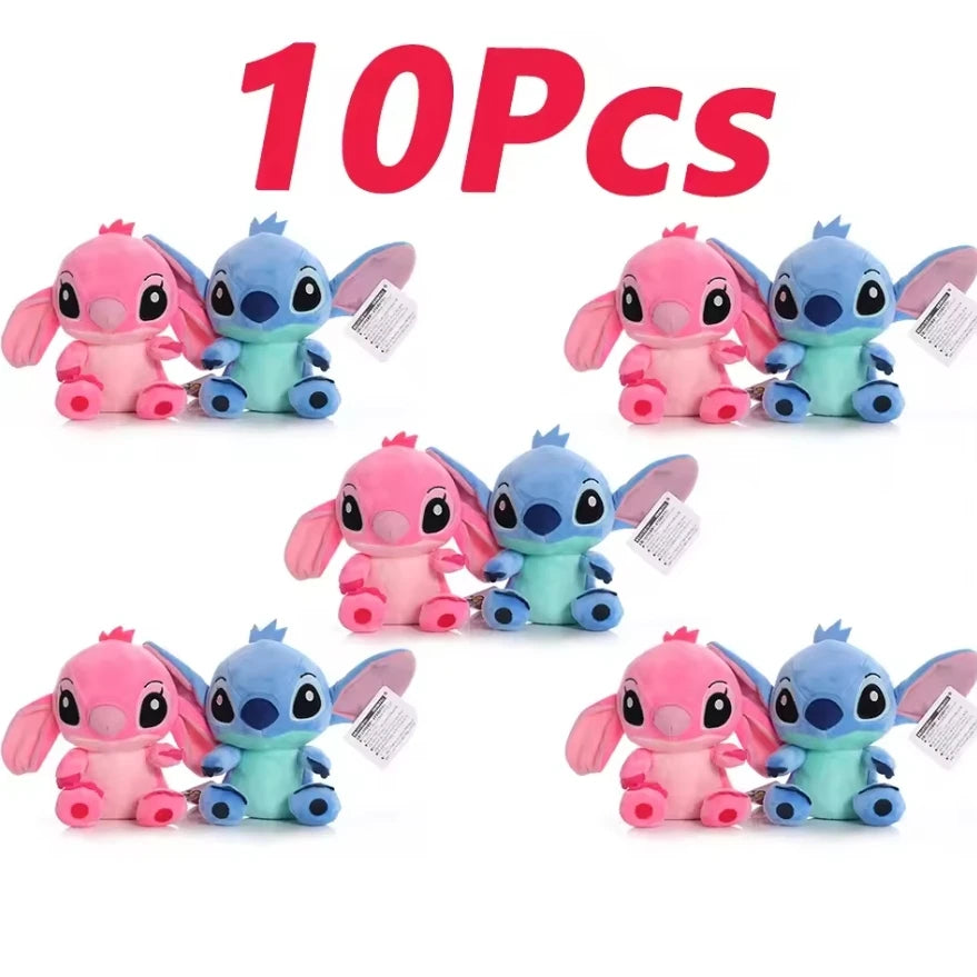 12cm 20cm 25cm Stitch Stuffed Plush Models Cartoon Stuffed Plush Dolls Anime Plush Baby Toys Kawaii Kids Birthday Gift - Zecs shopping