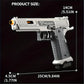 TTI 2011 Blowback Soft Bullet Toy Pistol – Shell Ejecting Continuous Firing Launcher