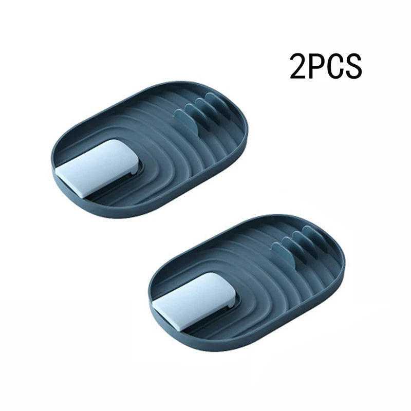 Kitchen Organizer Pot Cover Storage Pancake Turner Rack Soup Ladle Scoop Holder Dish Drain Rack Kitchen Gadgets Accessories - Zecs shopping