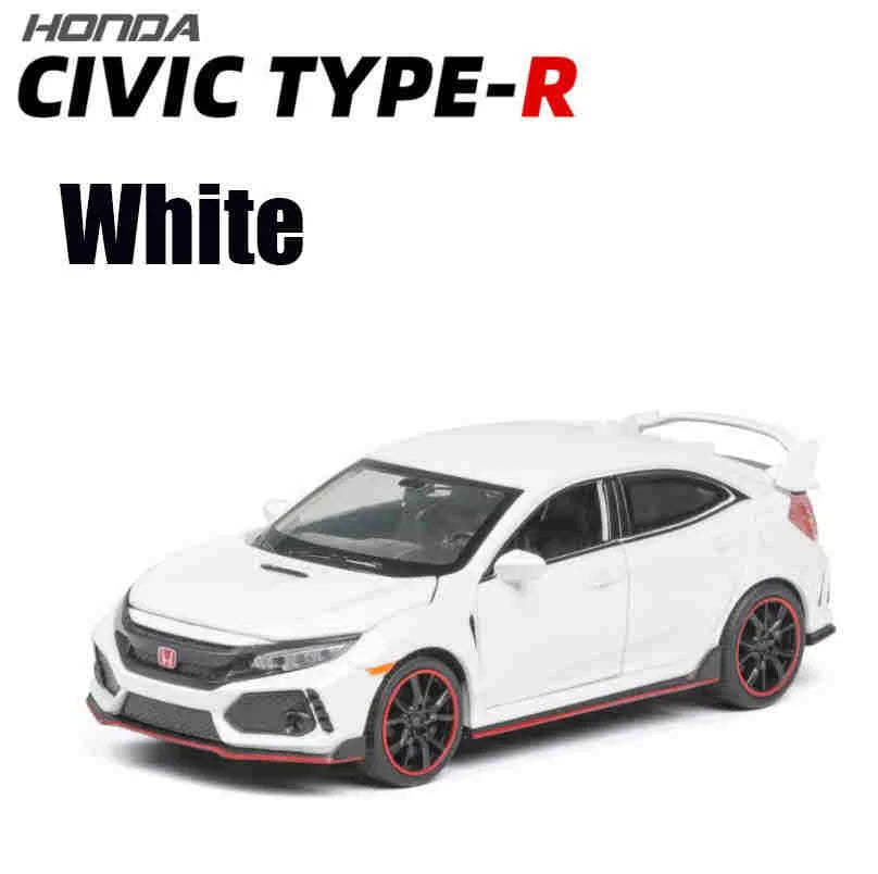 Honda CIVIC TYPE-R Alloy Car Diecast Toy with Sound & Lights for Kids & Collectors