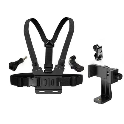 Adjustable Chest Strap Phone Holder – Hands-Free Sport Camera & Mobile Mount
