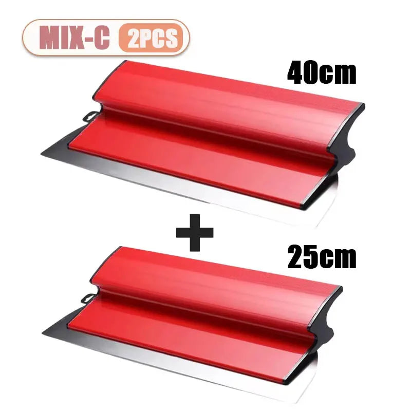 -PCS cmcm Stainless Steel Scraper for Wall Plastering Leveling Tool Putty Knife Wall Finishing Trowel Home Accessories
