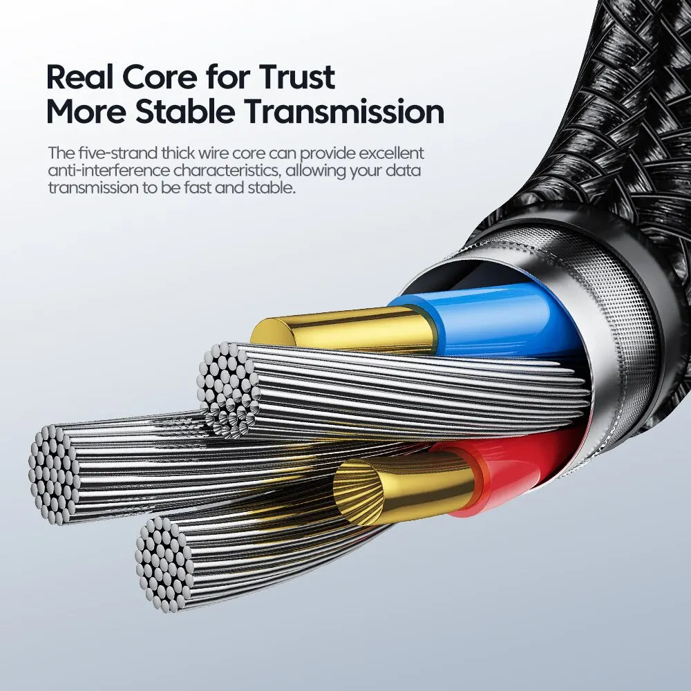 Toocki USB Type C Cable Fast Charging USB C Charger Cord For iPhone Huawei P P Realme Oppo Oneplus Power Bank