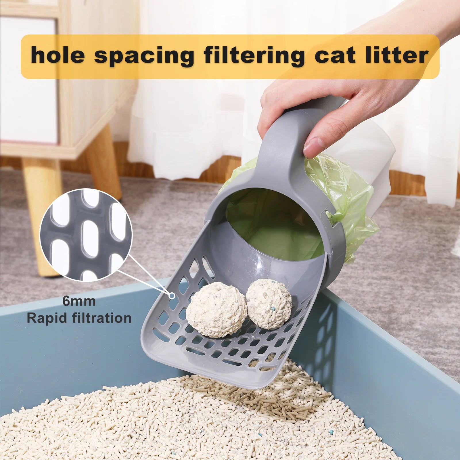 One Piece Cat Litter Scoop Set Cat Poop Premium & Affordable