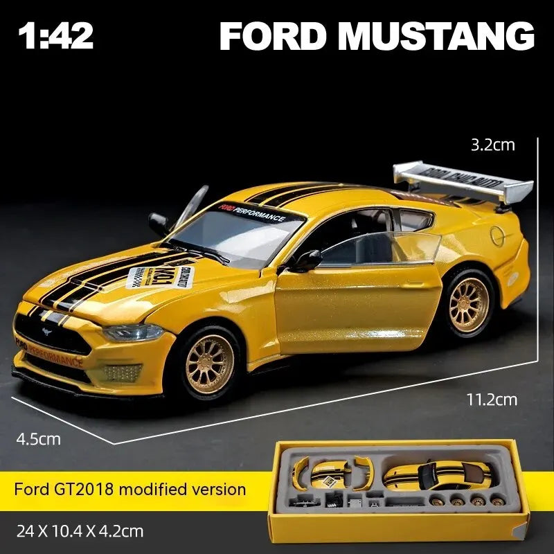 Cca Diy Customizable Scale Ford Mustang Alloy Premium & Affordable