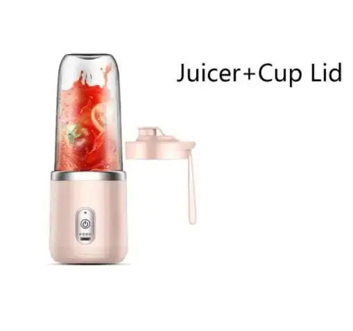 Portable Blender Bottle Electric Blades Multifunction Juice Blender Fresh Juice Smoothie Blender Ice CrushCup Food Processor