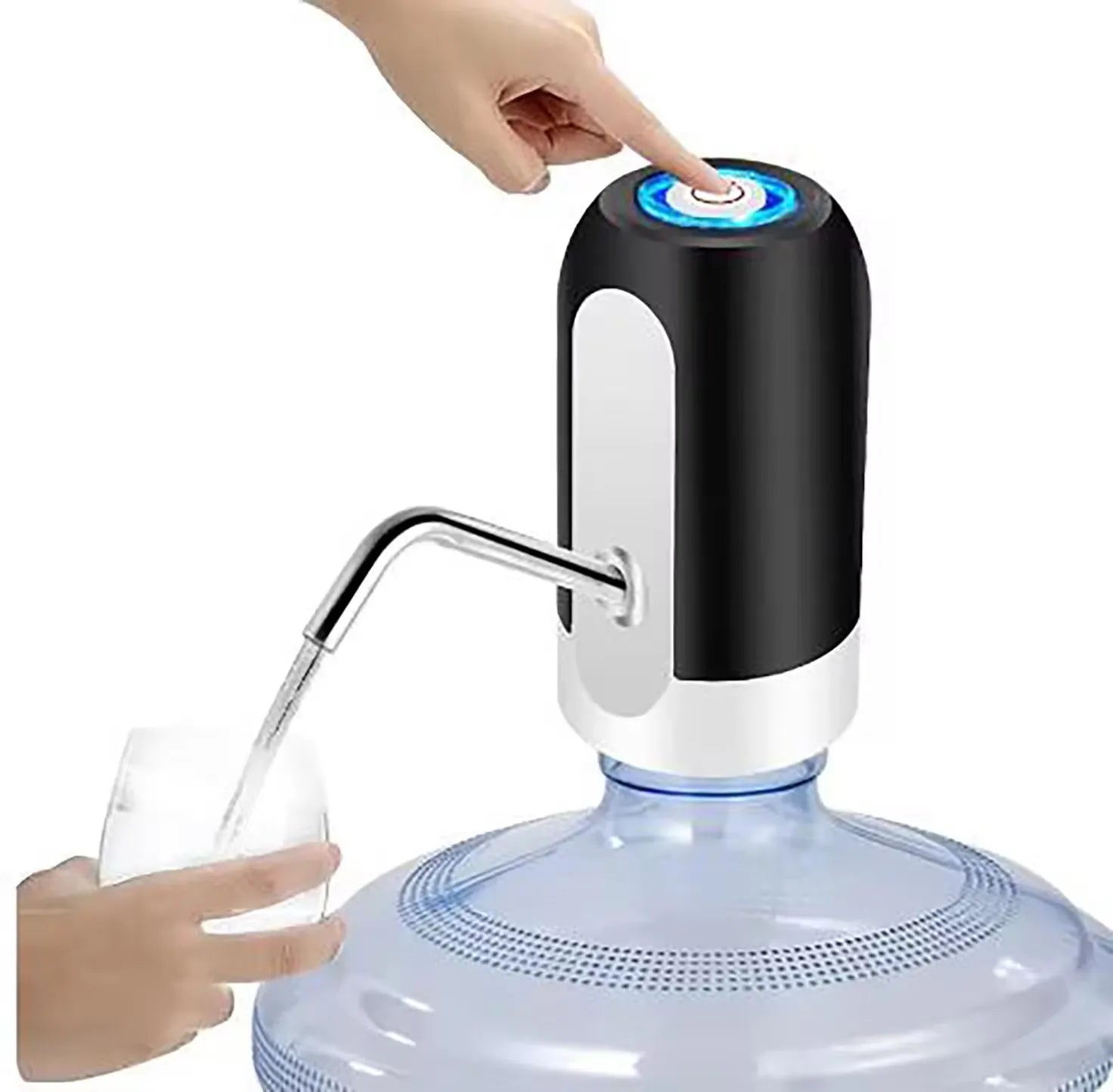 PC Bucket Water Pump Electric Water Press Wireless Intelligent One Click Water Dispenser Charging Water Absorber