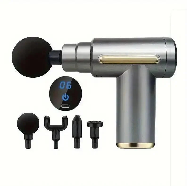Mini Deep Tissue Massage Gun 💪🔋 | Portable Muscle Massager for Neck, Back & Leg Pain Relief