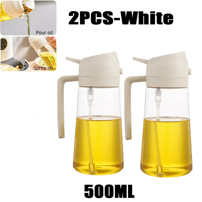 in ml Plastic Spray Oil Sprayer Bottle Spray Oil Dispenser Oil Jar Cruet BBQ Kitchen Baking Roasting Picnic Kitchen Tool