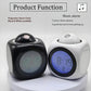 Portable LCD Projection Alarm Clock – LED Digital Display Clock for Bedroom & Living Room