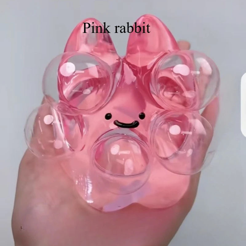 Squishy Bubble Pop Fidget Toy Stress Relief Ball & Octopus Popper for Kids & Adults Party Gift