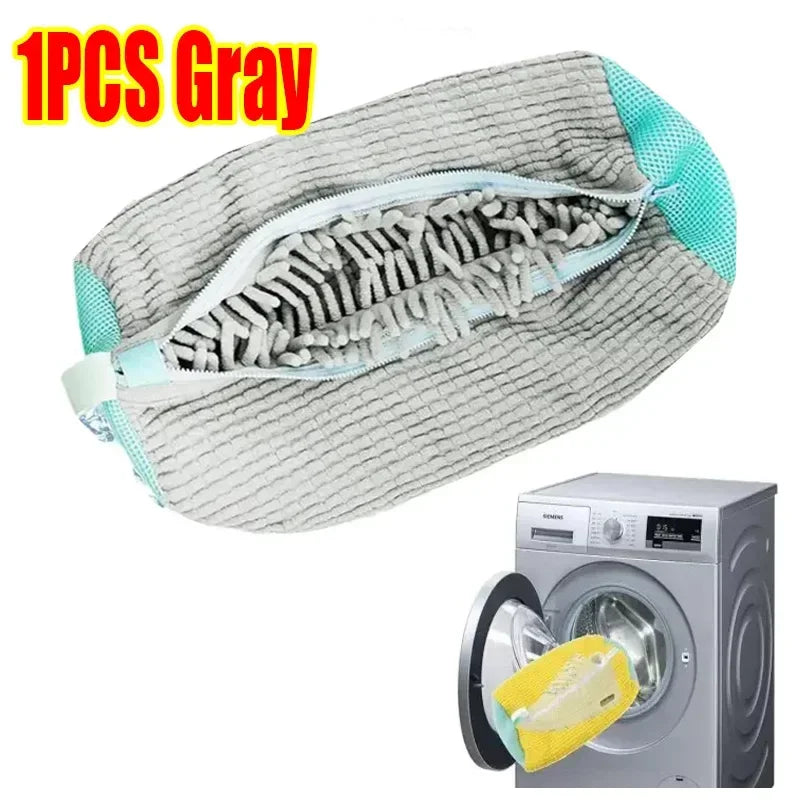 1-2PCS Washing Shoes Bag Mesh Shoes Bag Machine Travel Storage Bags Portable Anti-deformation Protective Clothes Organizer - Zecs shopping