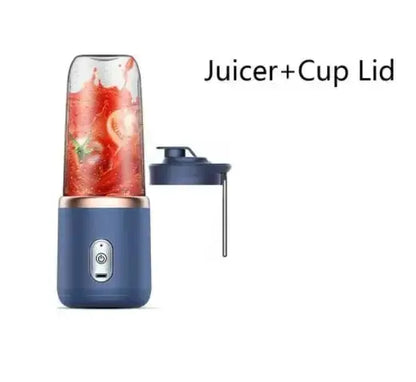 Portable Electric Blender Bottle – USB Rechargeable Smoothie & Fresh Juice Maker